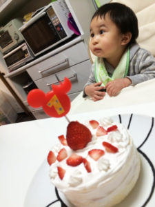 ステキな1歳のバースデー